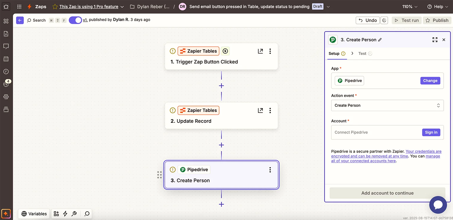 Zapier Zaps automation workflow builder connecting multiple apps